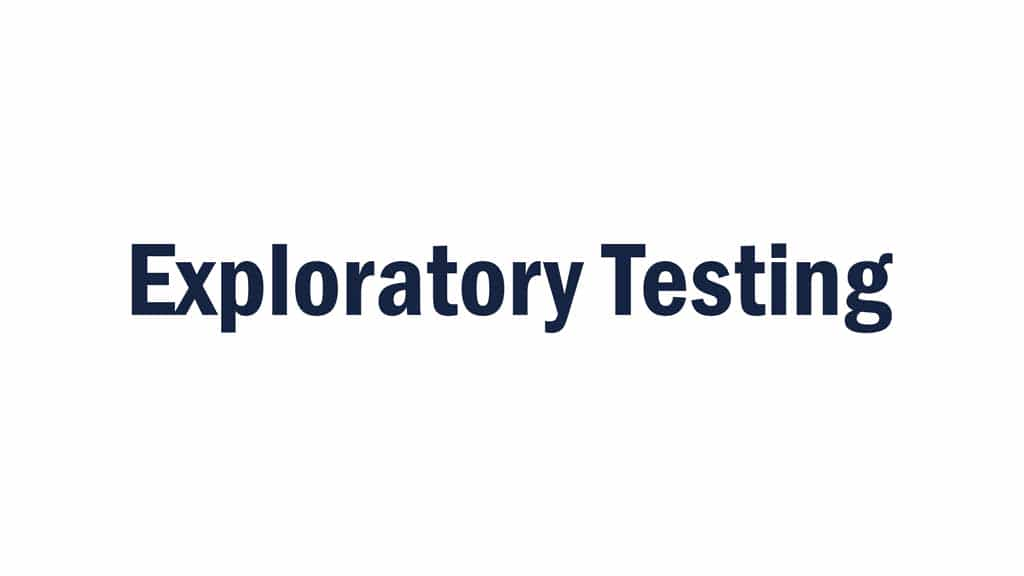 Exploratory-Testing